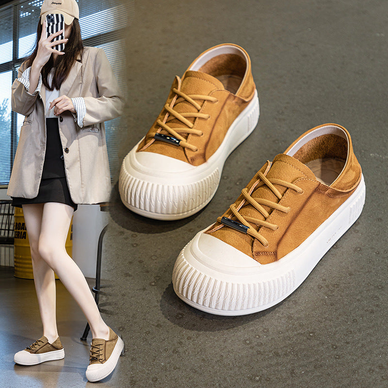 
                      
                        Female Cowhide Casual Shoes
                      
                    