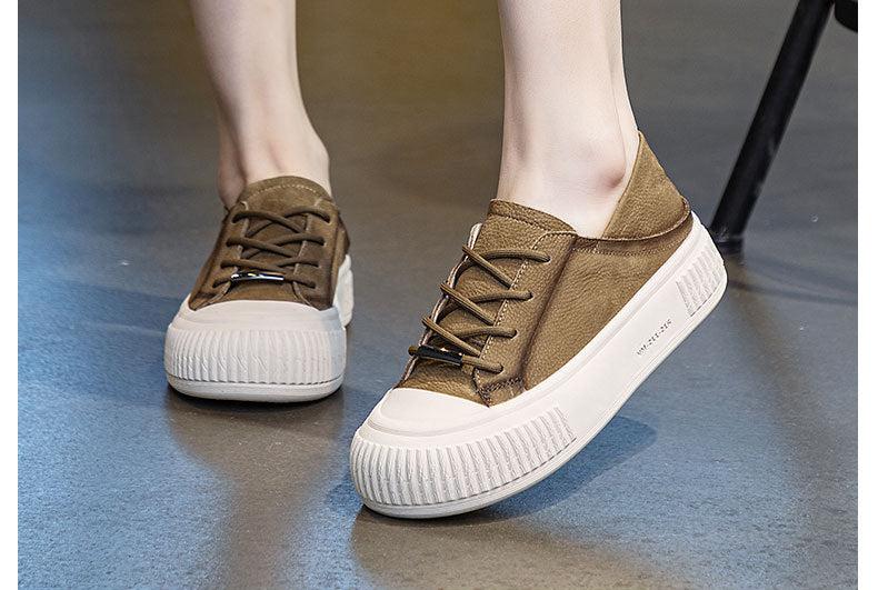 
                      
                        Female Cowhide Casual Shoes
                      
                    