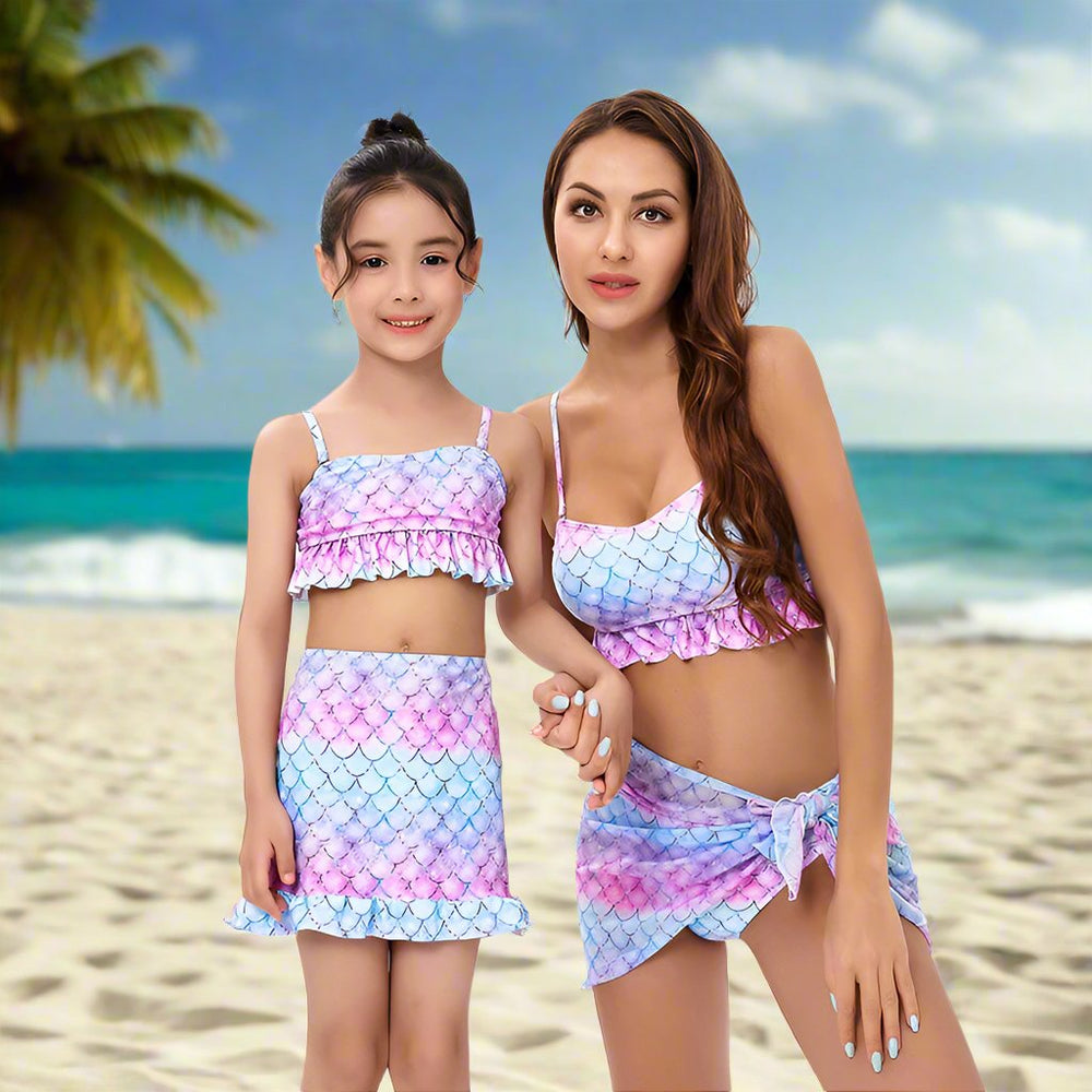 
                      
                        Mermaid Mother and Daughter Swimwear
                      
                    