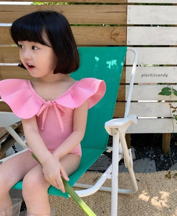 
                      
                        Lotus Leaf Flying Sleeves One-Piece Swimsuit For Girls
                      
                    