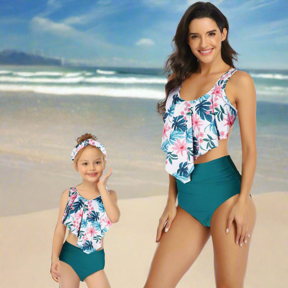 
                      
                        Ruffled Mother & Daughter Swimwear
                      
                    