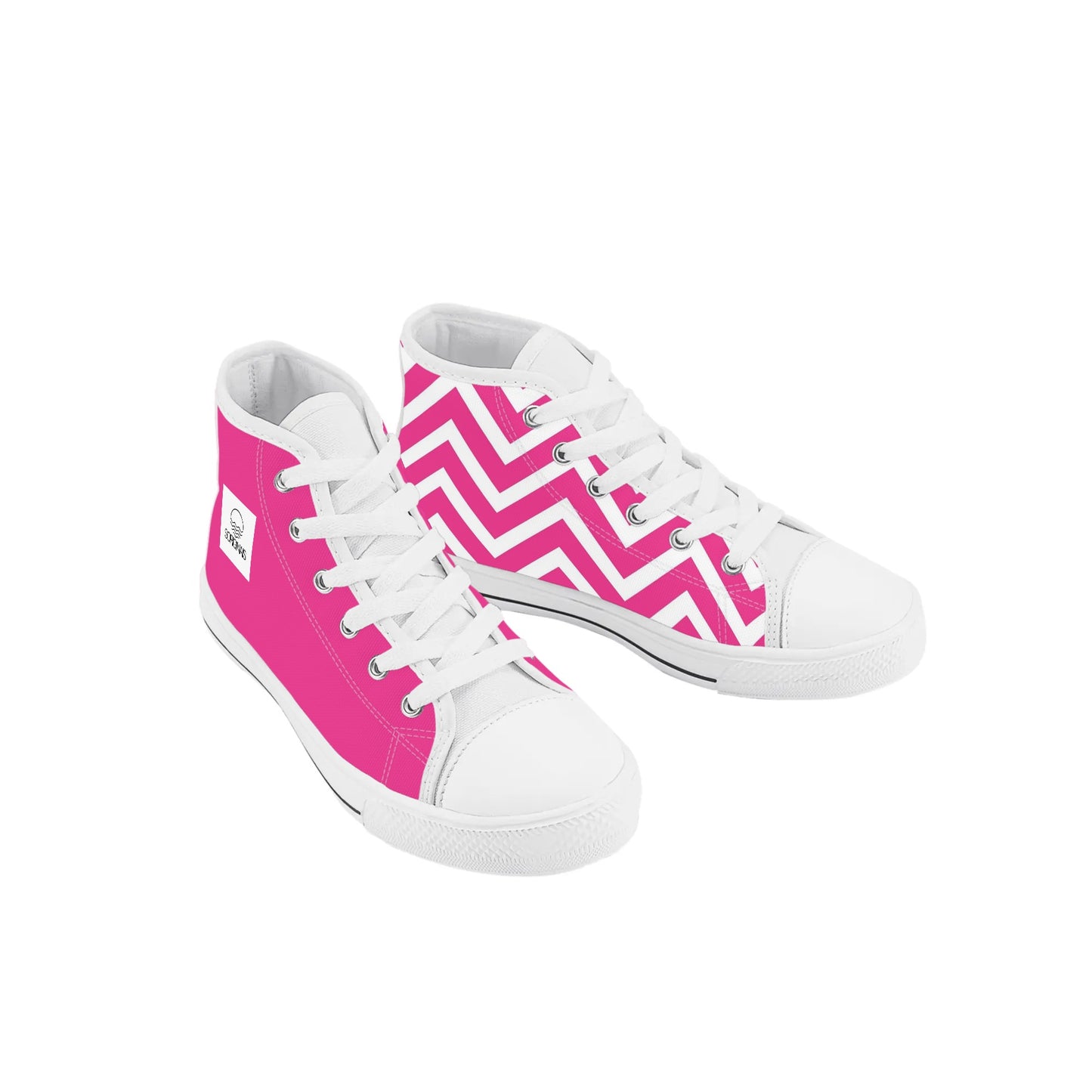 Kids Rubber High Top Canvas Shoes - SORIGINAIS