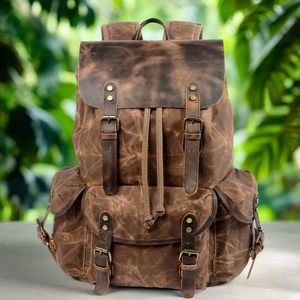 Oil Wax Backpack