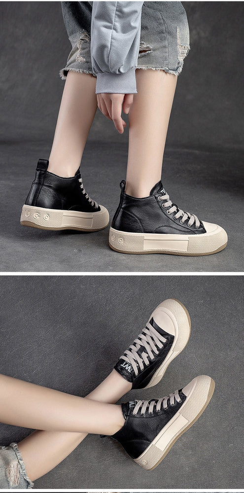 
                      
                        High-top Casual Vintage Sneakers
                      
                    