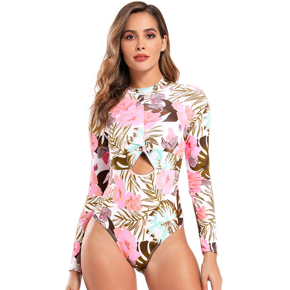 
                      
                        One Piece Conservative Surf Swimsuit
                      
                    