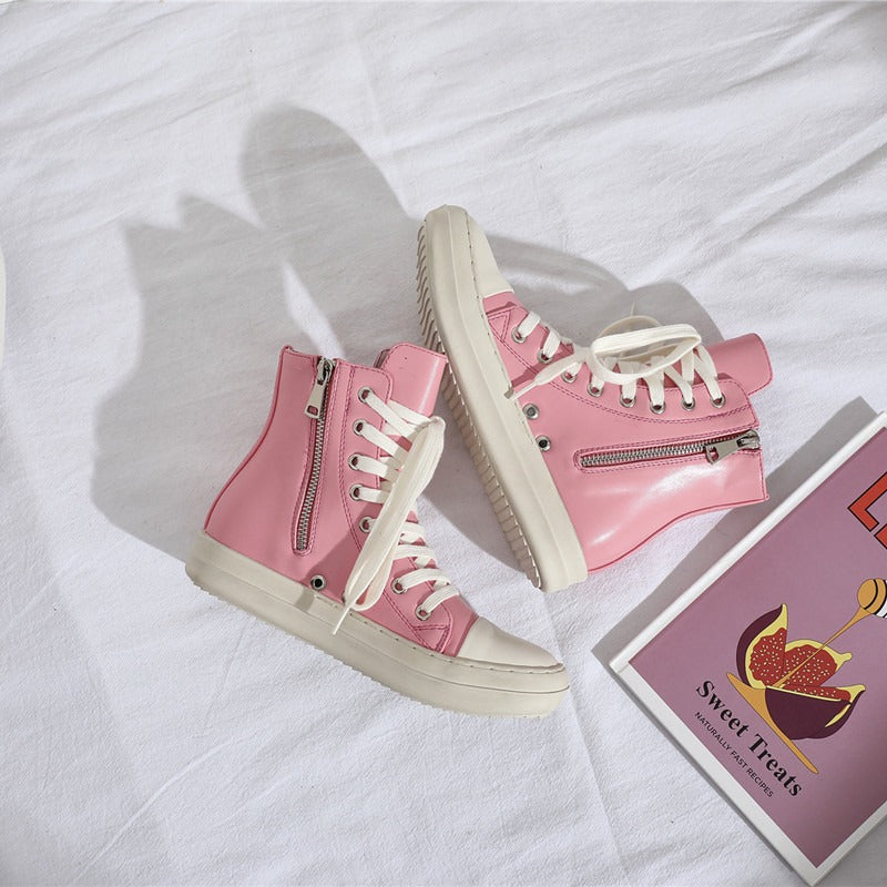 INS Pink High top Shoes