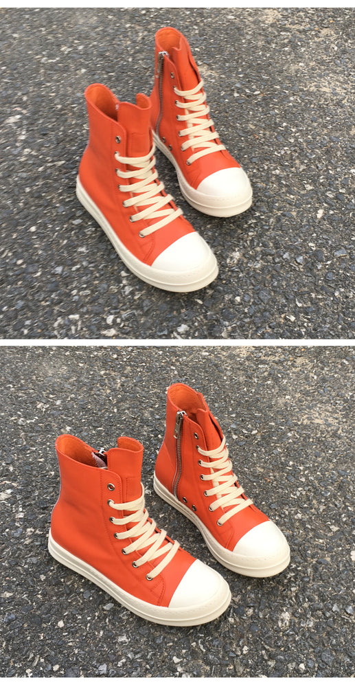 
                      
                        High Top Board Leather Shoes
                      
                    