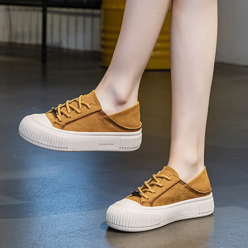 
                      
                        Female Cowhide Casual Shoes
                      
                    