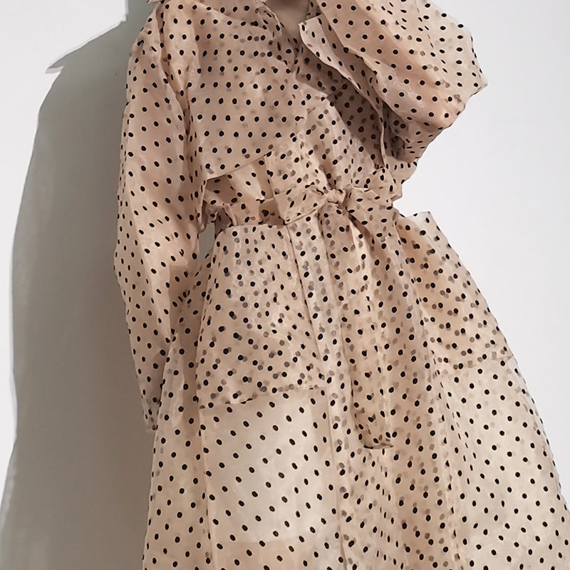 
                      
                        Fresh And Sweet Polka Dot Dress
                      
                    