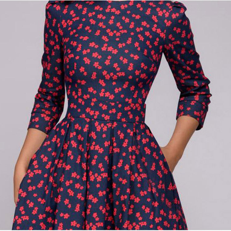 
                      
                        Women A-line  Vintage Dress
                      
                    