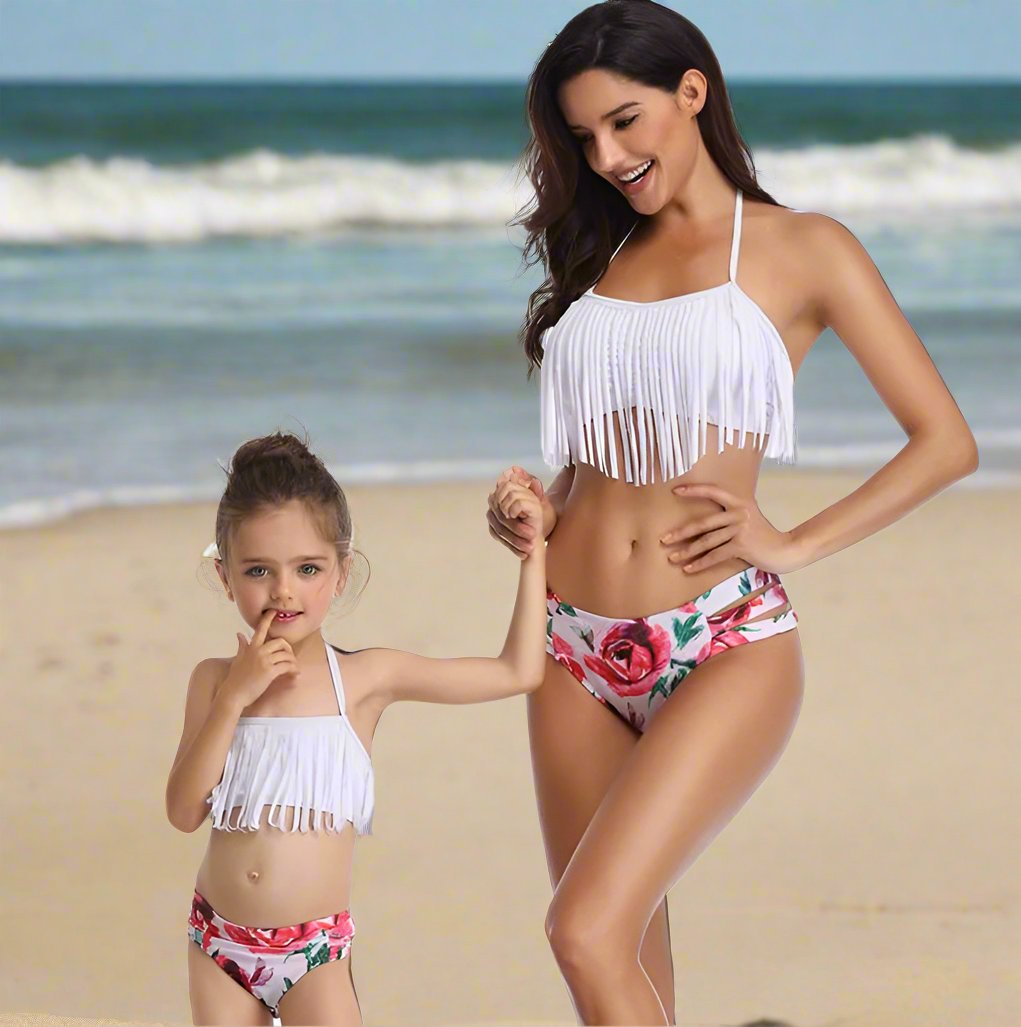 Mother And Daughter Swimsuit