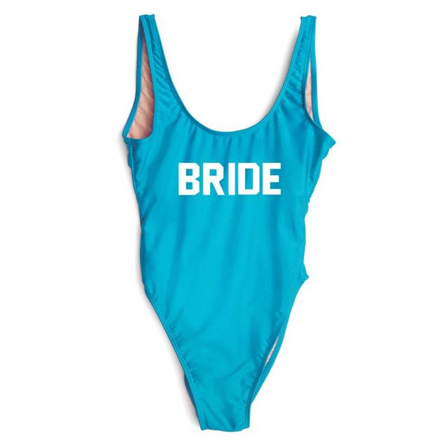 
                      
                        BRIDE Letter Wedding Party Swimming Suit
                      
                    