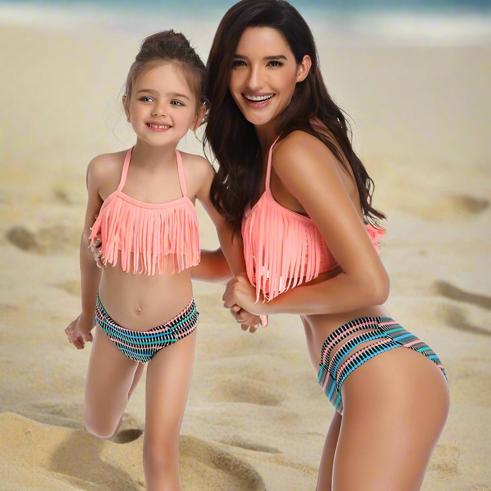 
                      
                        Mother And Daughter Swimsuit
                      
                    