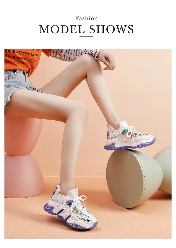 
                      
                        Lightweight Casual Ladies Sneakers
                      
                    