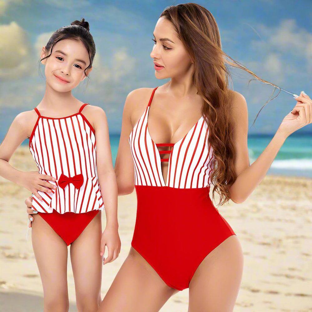 
                      
                        High Waist Bikini Mother And Daughter Swimsuit
                      
                    