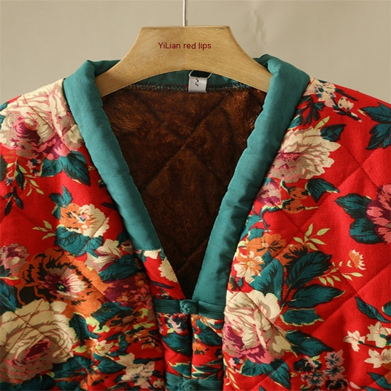 
                      
                        Floral Jacket Ethnic Coat
                      
                    