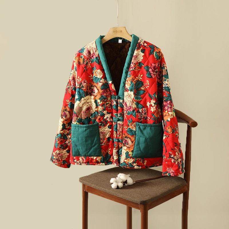 
                      
                        Floral Jacket Ethnic Coat
                      
                    