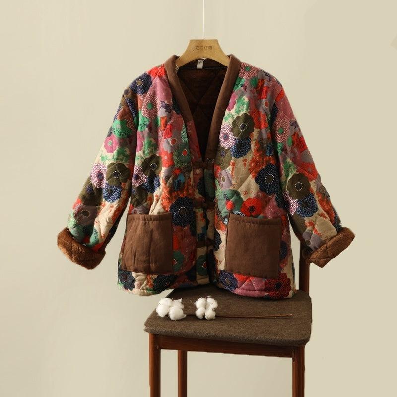 
                      
                        Floral Jacket Ethnic Coat
                      
                    